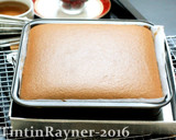 Foto langkah ke 5 dari resep COFFE MOCCA OGURA CAKE Super Soft Bouncy & Moist.