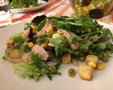 Foto del paso 3 de la receta: Cena en 10 minutos: ensalada completa con pavo