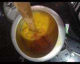 A picture of step 1 of Sambhar.