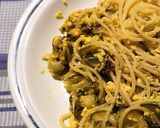 A picture of step 3 of Zucchini Carbonara.