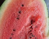 A picture of step 1 of Watermelon lemondo.