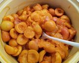 Sárgabaracklekvár levendulával recept fázis 2 fotója