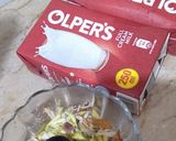 A picture of step 2 of Mangoes Milk shake.