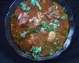 A picture of step 6 of Thai nuea kae (mutton).