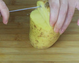 Foto del paso 2 de la receta: Cestas de patata con bacón y champiñones