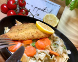Erbsen-Möhren-Onepotpasta Rezeptschritt 4 Foto