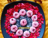 A picture of step 5 of Sama Coconut Rose Laddu.