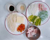 五花肉泡菜鍋的食譜步驟1照片