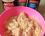 A picture of step 1 of Chicken wraps.