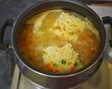 A picture of step 7 of Homemade Chicken Noodle Soup.