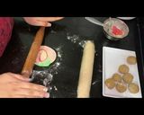 A picture of step 17 of Malai khaja.