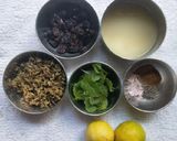 A picture of step 1 of Aniseed and Black Current Refresher.