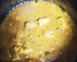 A picture of step 4 of Mutter Paneer.