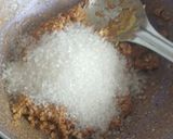 A picture of step 3 of Coconut, besan sheera barfi.