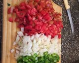 Foto del paso 3 de la receta: Arroz quesú con albóndigas en salsa a la bologñesa