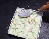 Foto langkah ke 3 dari resep Olahan Agar2 dan Roti Tawar Pandan.