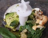 Hình bước làm 1 của món Avocado Pesto Sauce