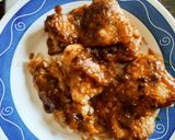 Foto del paso 5 de la receta: Contramuslos de Pollo en Salsa de Yakiniku y Humo con Manzana