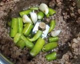 A picture of step 2 of Horse gram pudla.