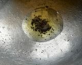 A picture of step 1 of Karnataka Style Palya or Shepu bhaji.