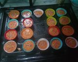 A picture of step 4 of Orange Wheat Cupcakes😋.