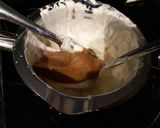Une image de l'étape 3 de Gâteau sablée au caramel.