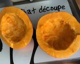 Une image de l'étape 2 de Courge du Sénégal gratinée au four.