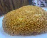 A picture of step 11 of Roohafza Rava Cake.
