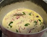 A picture of step 5 of Coconut milk rice.