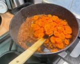 Une image de l'étape 13 de Curry de légumes sautés au gingembre et coriandre.