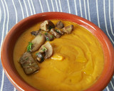 Foto del paso 9 de la receta: Crema de boniato y setas