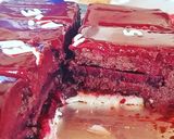 Une image de l'étape 28 de Entremet chocolat fruit rouge avec craquant chocolat praline.
