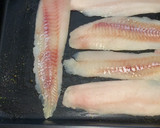 Foto del paso 5 de la receta: Abadejo al horno con guisantes