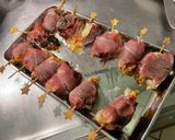 Une image de l'étape 7 de Ballotins de figues au miel, chèvre et jambon cru.