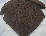 A picture of step 8 of Chocolate Mirror Glaze Cake without Egg, Maida & heart cake Mold.