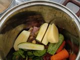 شوربة فريك بالدجاج