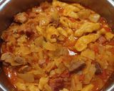 Lecsós káposzta nokedlivel recept fázis 5 fotója