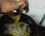 A picture of step 6 of Bread Fingers (In Spinach Flavor).