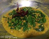 A picture of step 3 of Mung Bean And Spinach.