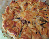 Foto del paso 7 de la receta: Estrella hojaldrada de bacon, lomo, aceitunas y queso