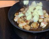 Foto del paso 5 de la receta: Tintorera, huevos y papas