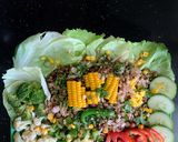 A picture of step 2 of Green Veg Salad.