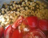 A picture of step 1 of Whole moong dal(lentil soup).