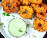 A picture of step 4 of Cabbage Vada.