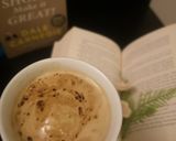 A picture of step 6 of Hand beaten coffee.