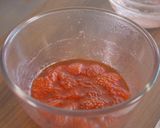 A picture of step 12 of Cheesecake with Strawberry Sauce.