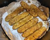 Hình bước làm 1 của món Cuốn Tempeh Chay