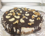 Foto del paso 9 de la receta: Tarta de queso con chocolate y frutos secos (dedicada a mi madre)
