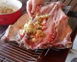 Foto del paso 6 de la receta: Asado a la parrilla de corvina negra (carbonera) rellena