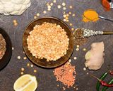 A picture of step 1 of Rasam & Koshari (Rasam-shari) ?.